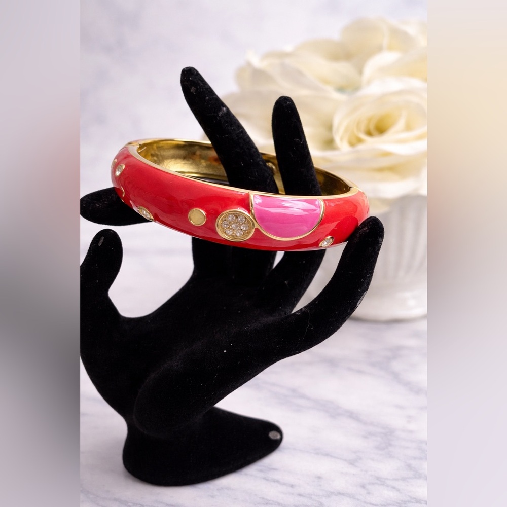 Chic Pink and Gold Women's Bracelet
